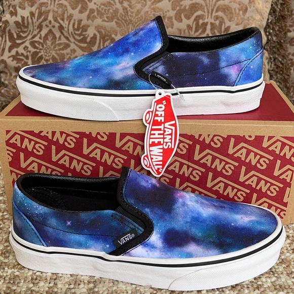 Vans Classic Slip-On Galaxy Black/True White WMNS - Picture 8 of 16